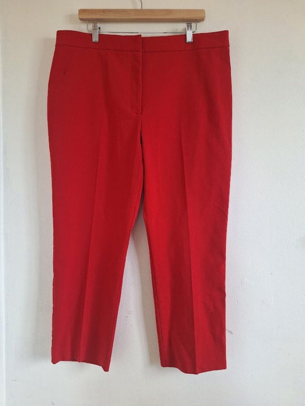 Melanie Lyne Red Dress Pants Women’s Size 16 Stretch Trouser